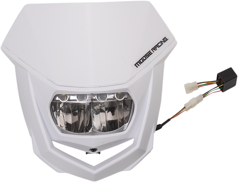 MOOSE RACING Halo LED Headlight - White 8667100008