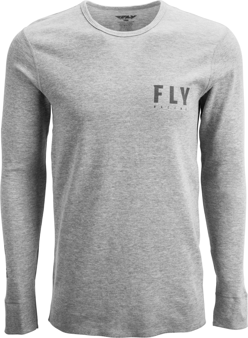 FLY RACING Fly Thermal Shirt Granite/Black Md 352-4157M