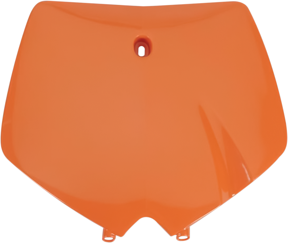 UFO Front Number Plate - Orange KT03063127