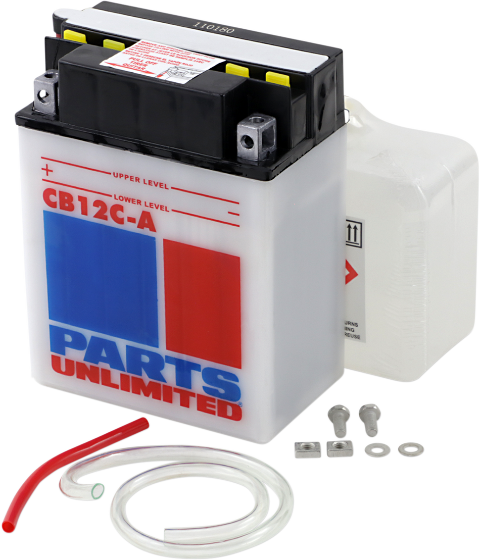 Parts Unlimited Battery - Yb12c-A Cb12c-A-Fp