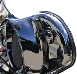 LA CHOPPERS Mirror Mount Covers - Black LA-9001-00B