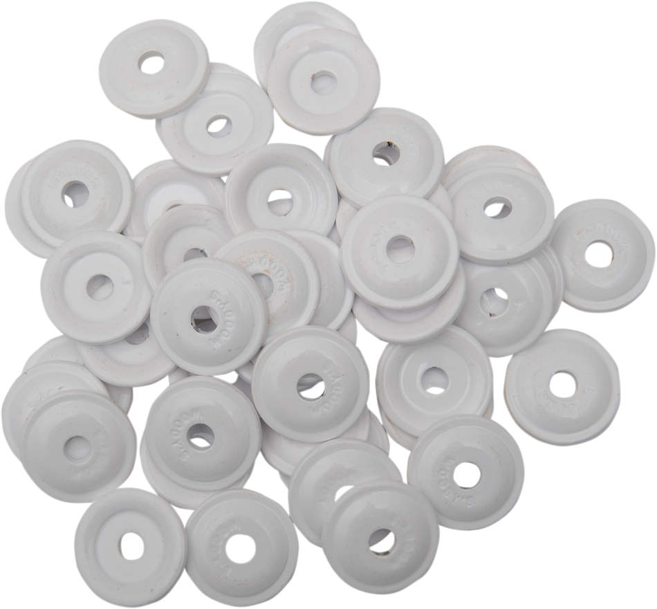 WOODY'S Support Plates - White - 48 Pack AWA-3815