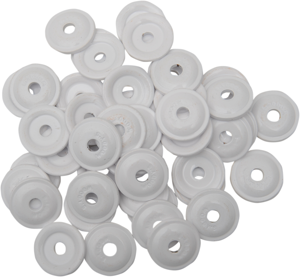 WOODY'S Support Plates - White - 48 Pack AWA-3815