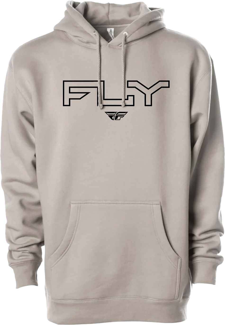 FLY RACING Youth Fly Edge Hoodie Cement Ys/Ym 354-03051