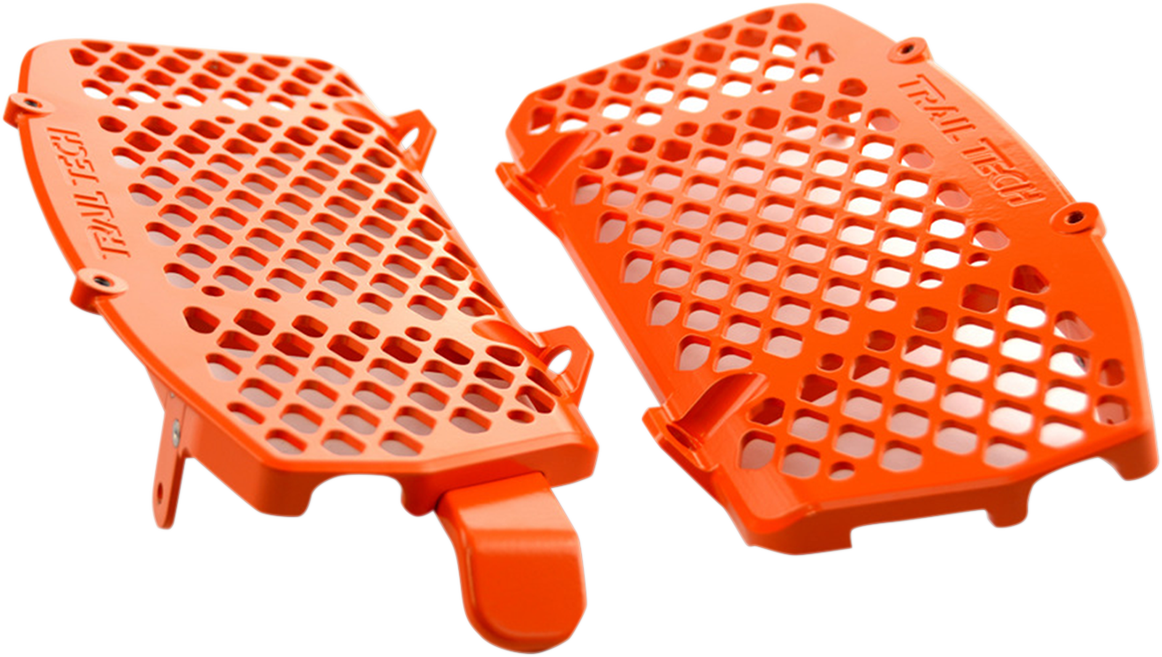 TRAIL TECH Radiator Guards - Orange 0151-RB03