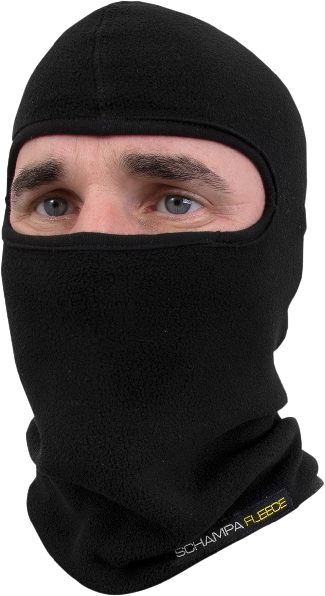 SCHAMPA & DIRT SKINS Fleece Balaclava - Black BLCLV001