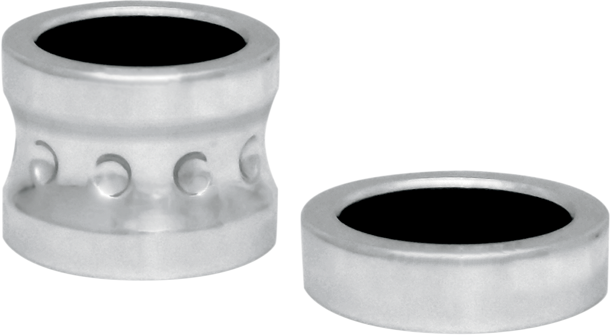 COVINGTONS Axle Spacer - Dimpled - Chrome - ABS C0015-C