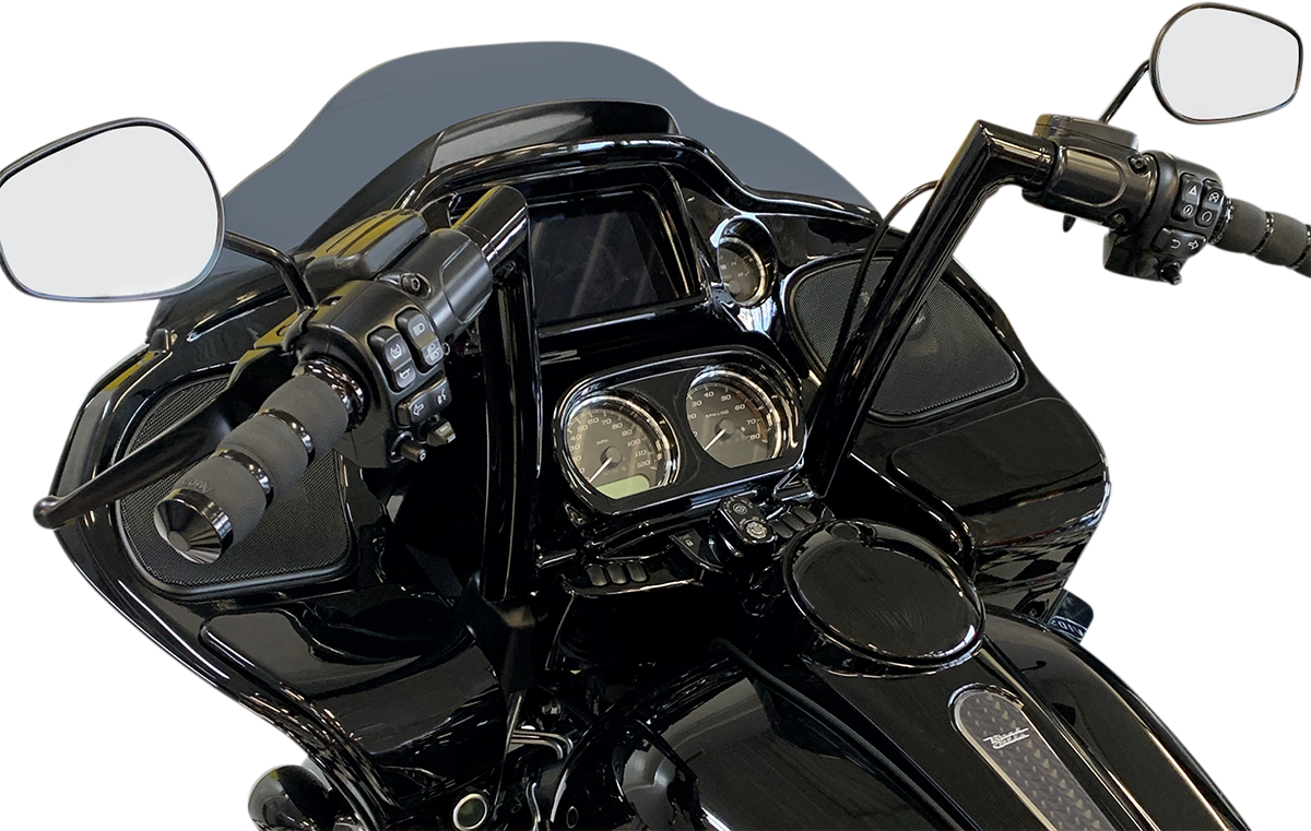 FAT BAGGERS INC. Handlebar - Flat Top - 12" - Black 606012-B