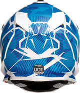 Casco MOOSE RACING FI juvenil - Agroid Camo - MIPS® - Azul/Blanco - Grande 0111-1534 