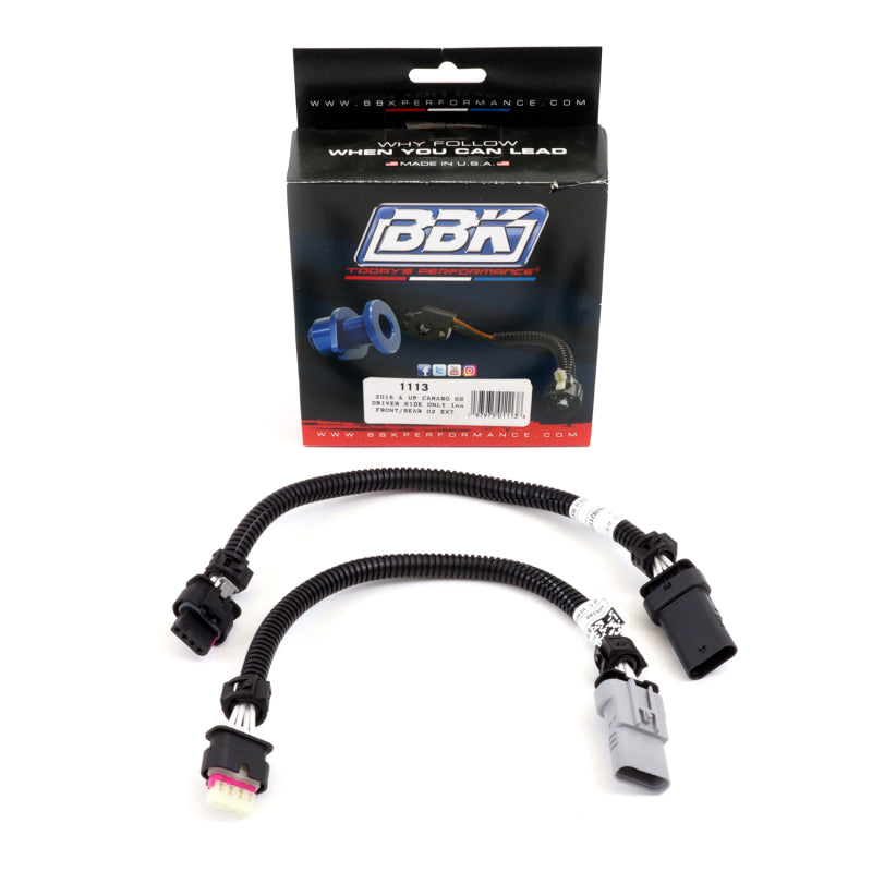 BBK 16-20 Chevrolet Camaro 6.2L SS O2 Sensor Extensions (AUTO ONLY Drivers Side 1 Front & 1 Rear) 1113