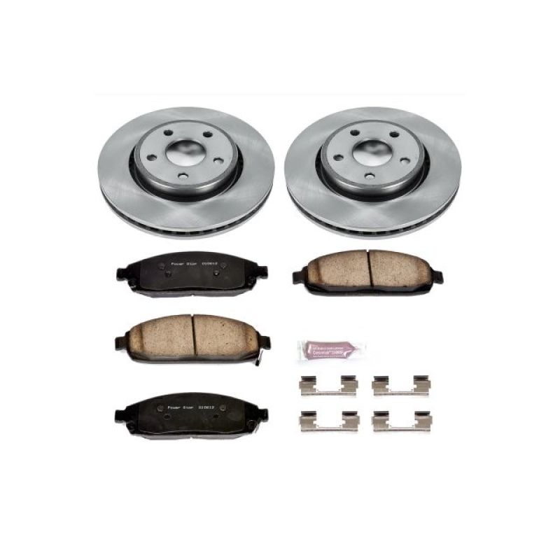 Power Stop 06-10 Jeep Commander Front Autospecialty Brake Kit KOE2219