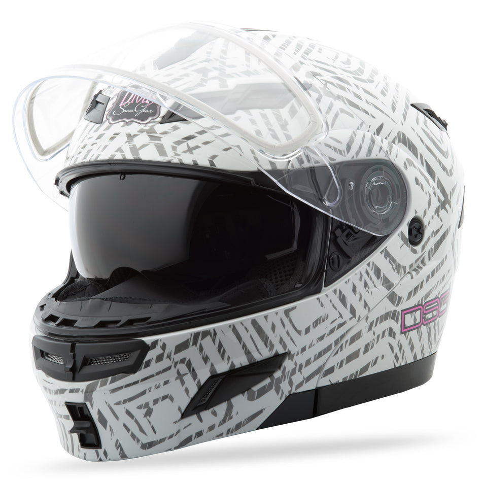 GMAX Gm-54s Dsg Aztec Helmet White Md 2548405