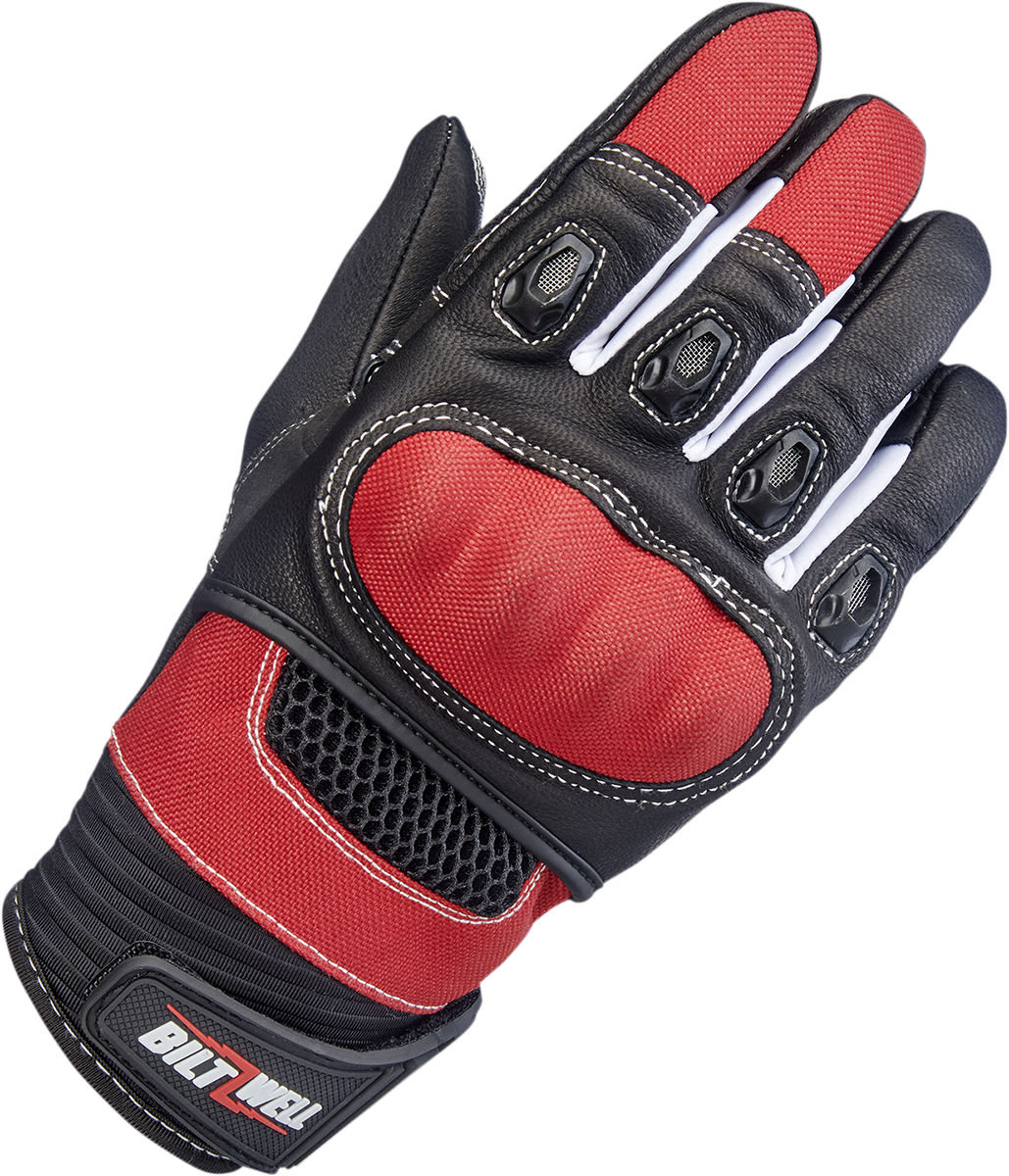 Guantes BILTWELL Bridgeport - Rojo - Mediano 1509-0801-303 