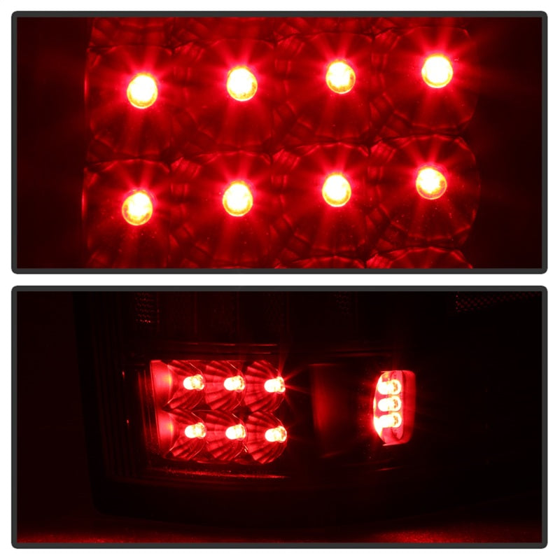 Xtune Ford F150 Styleside 04-08 (Not Fit Heritage & SVT) LED Tail Lights Black ALT-ON-FF15004-LED-BK 5012890