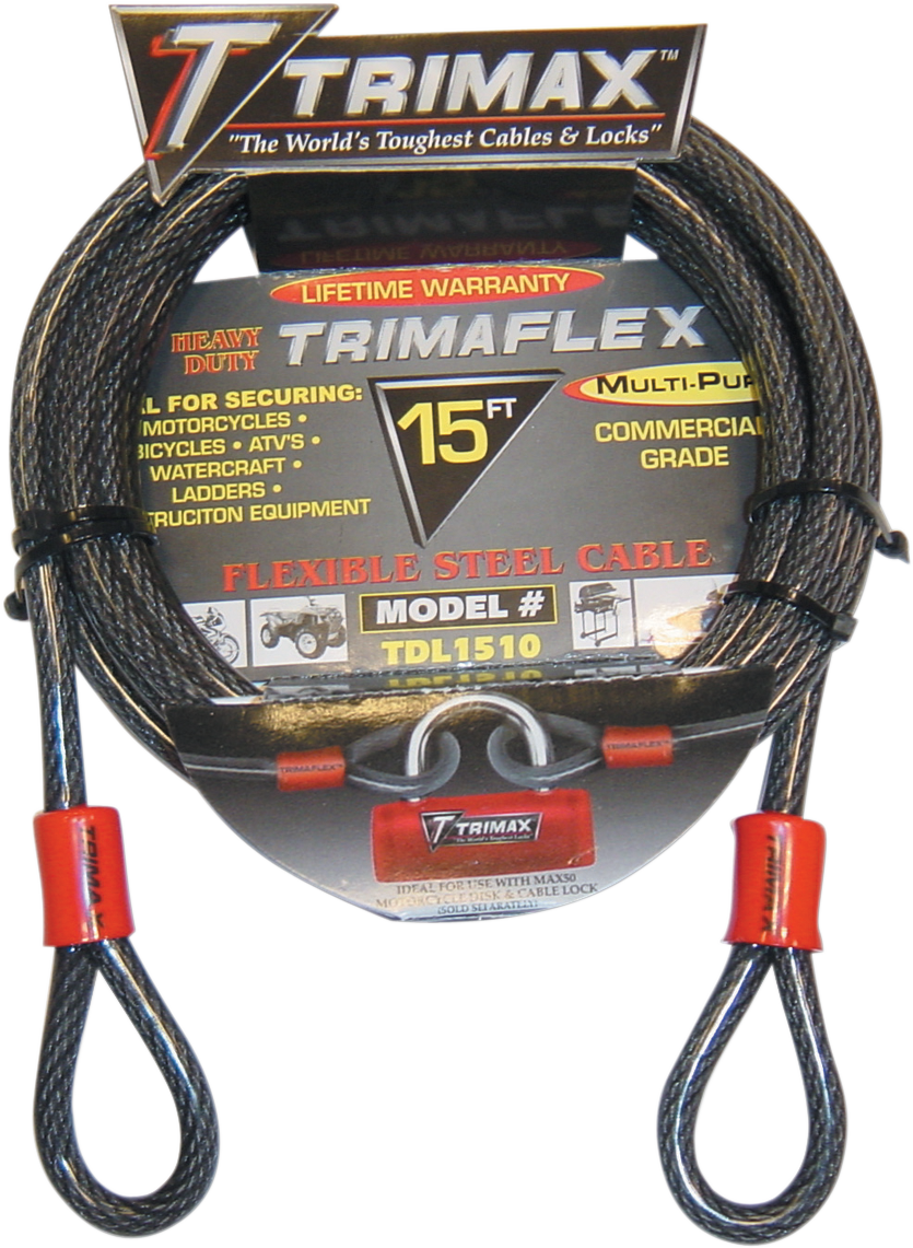 TRIMAX Cable Lock - 15' TDL1510 4010-0053