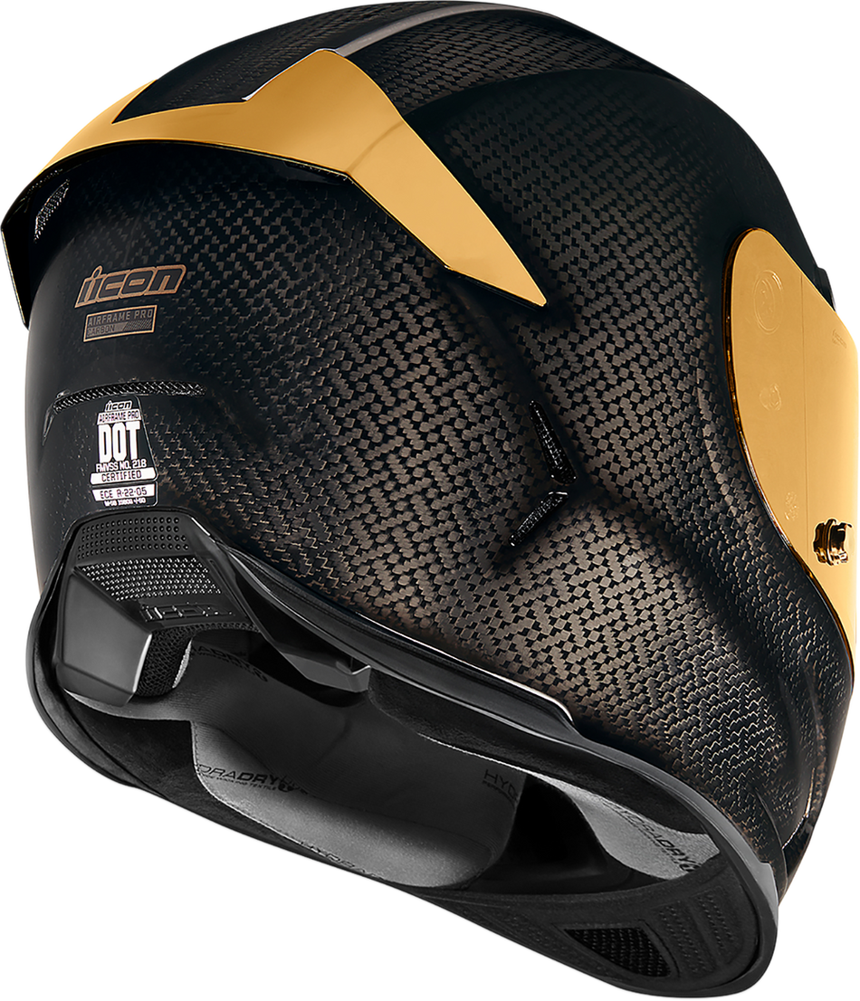 ICON Airframe Pro™ Helmet - Carbon - Gold - XL 0101-13246