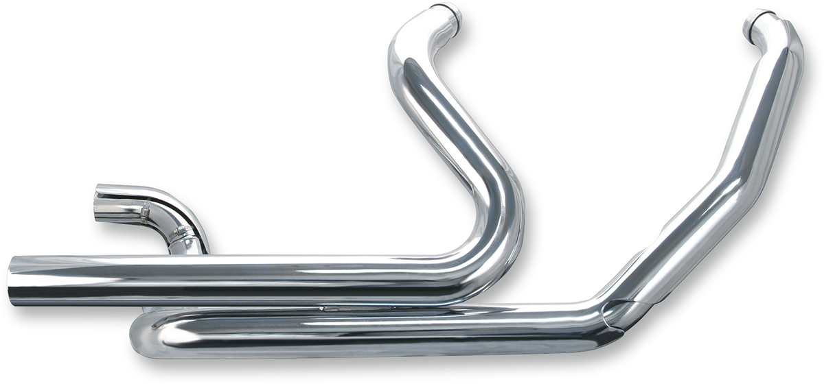 S&S CYCLE Power TuneÂ® Dual Headers - Chrome 550-0003A