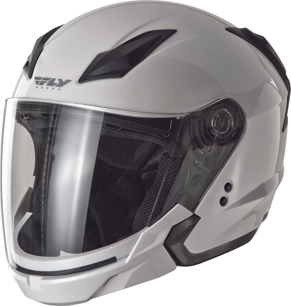 FLY RACING Tourist Solid Helmet Pearl White 2x F73-8104~6