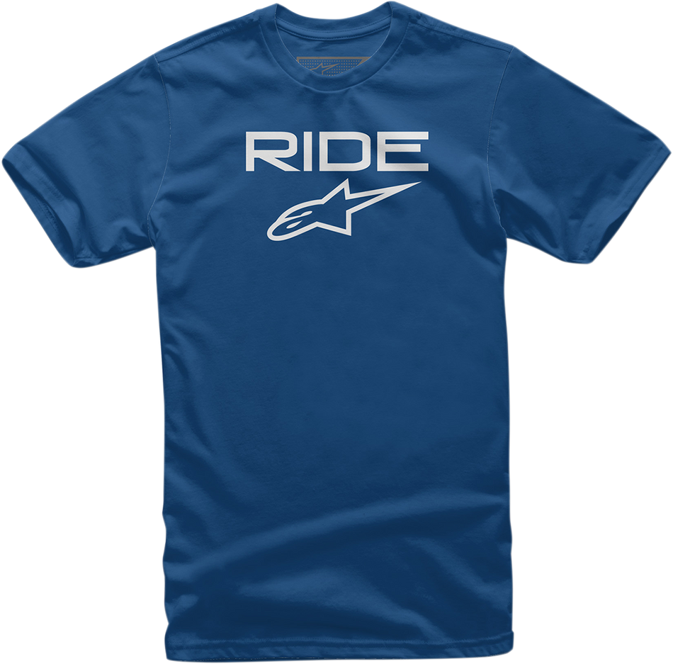 Camiseta ALPINESTARS Ride 2.0 - Azul/Blanco - Mediana 1038720007920M 