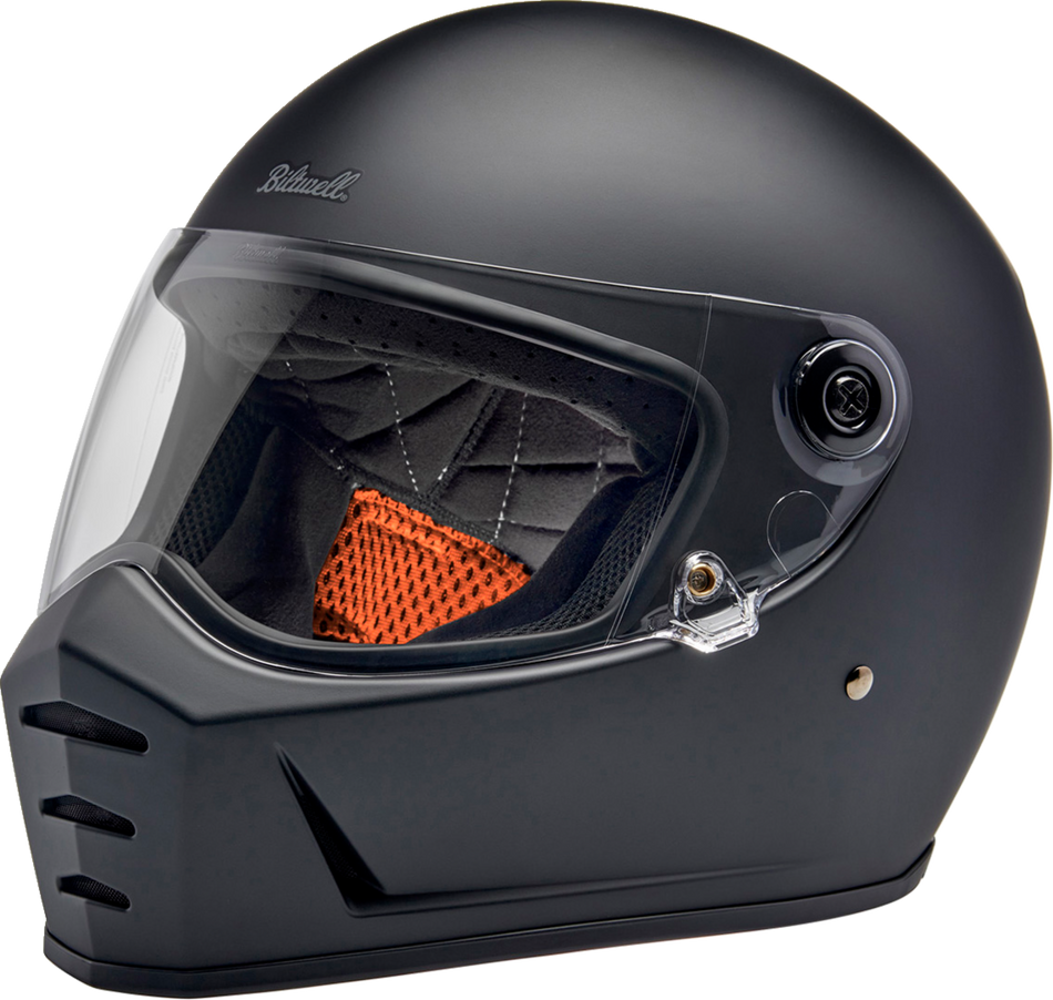 BILTWELL Lane Splitter Helmet - Flat Black - Medium 1004-201-503