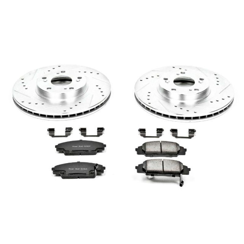 Power Stop 02-06 Acura RSX Front Z23 Evolution Sport Brake Kit K2439