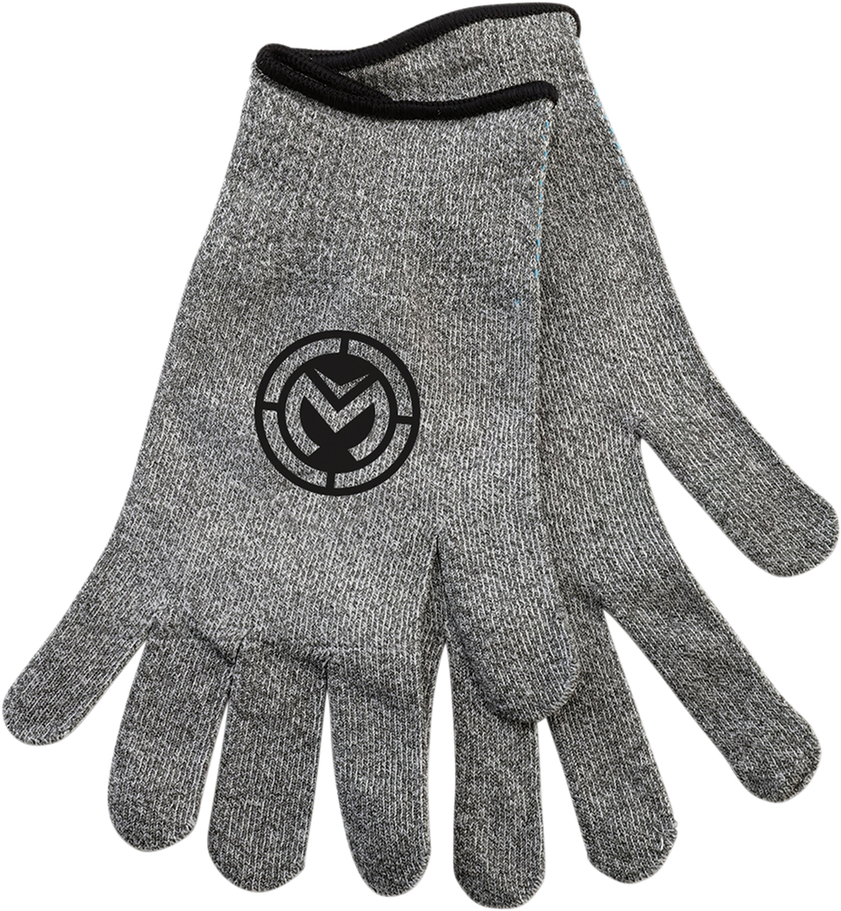MOOSE RACING Glove Liners - Heather Gray - XL GL201XL3GRY