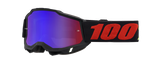 100% Accuri 2 Goggles - Morphuis - Red/Blue Mirror 50014-00022