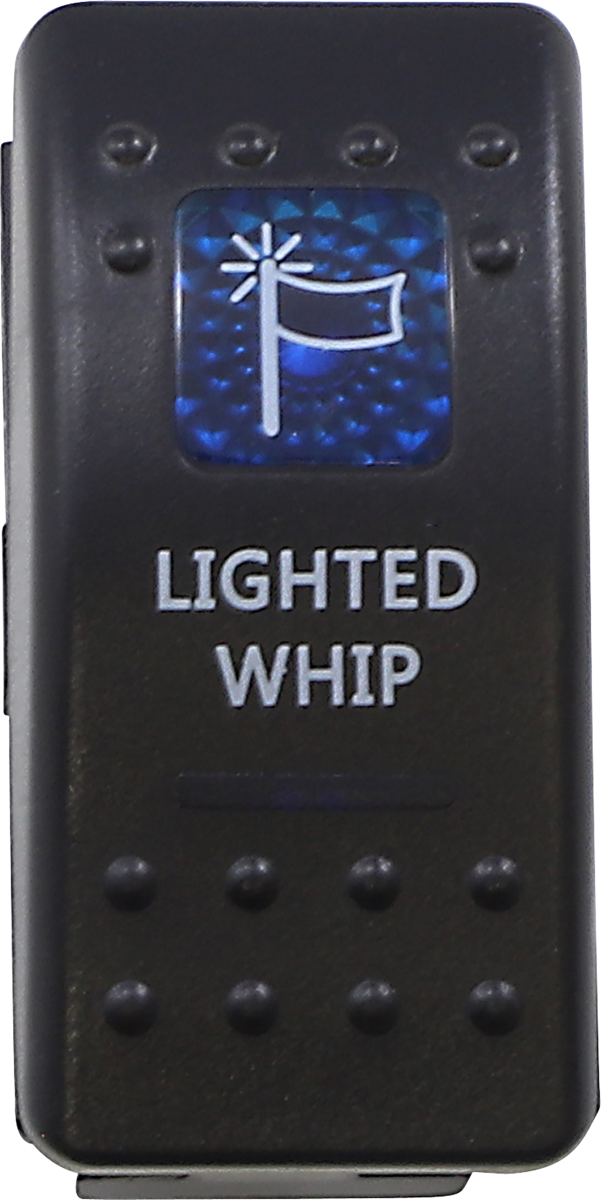 MOOSE UTILITY Rocker Switch - Lighted Whip MOOSE WHP-PWR