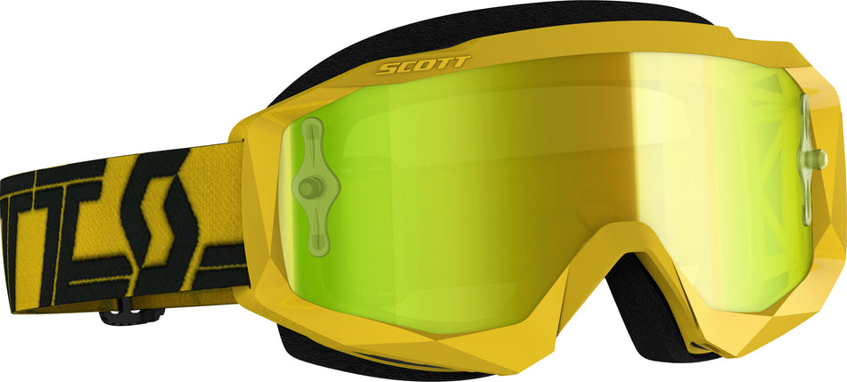 SCOTT Hustle X Mx Goggle Yellow/Blk Yellow Chrome Works 272829-1017289