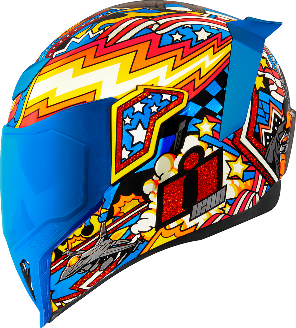 ICON Airflite™ Helmet - Flyboy - Blue - 2XL 0101-16015