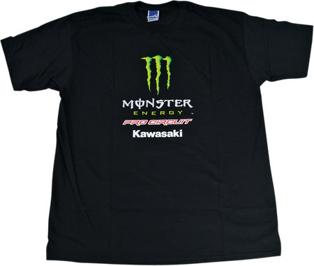 PRO CIRCUIT Team Monster T-Shirt - Black - Large PC0126-0230