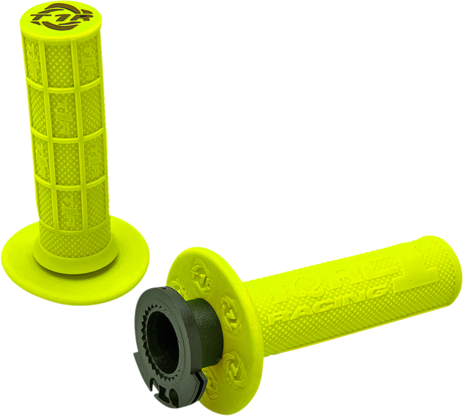 TORC1 Grips - Defy - Lock-On - 4-Stroke - Fluorescent Yellow 3750-0602