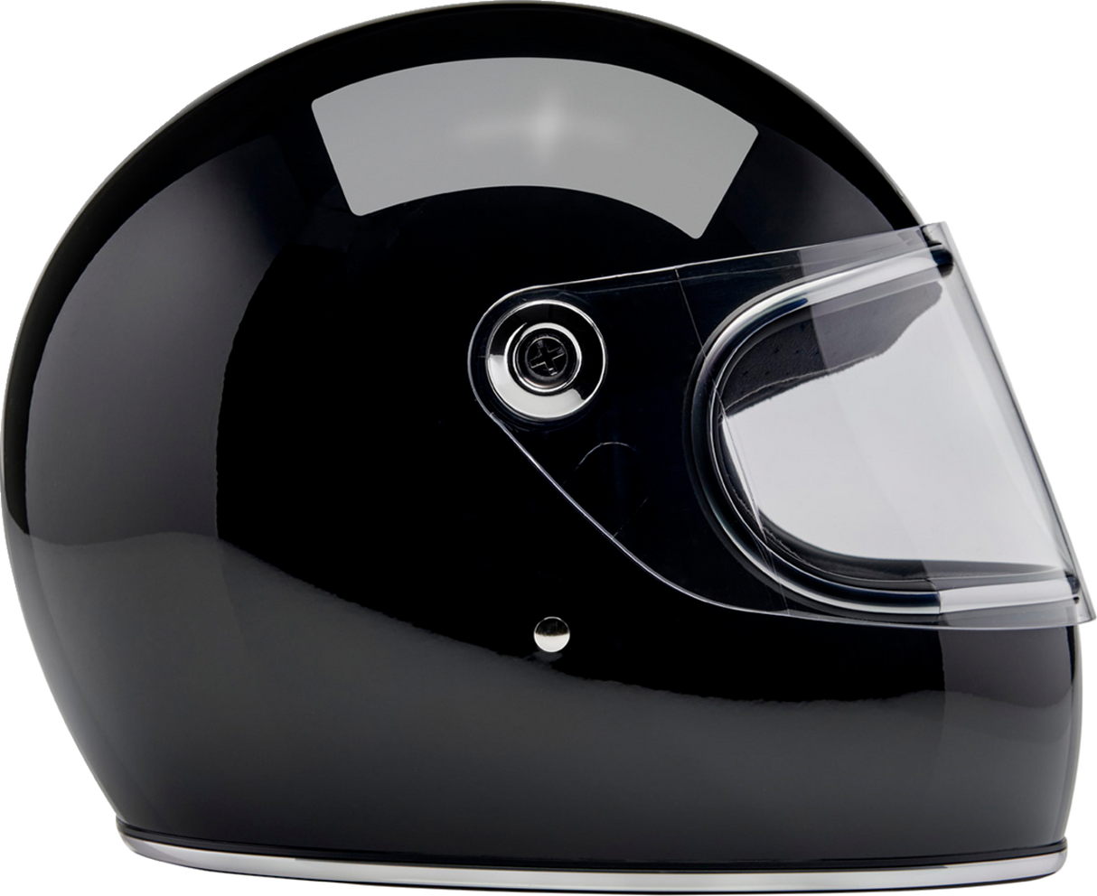 Casco BILTWELL Gringo S - Negro brillante - Pequeño 1003-101-502 