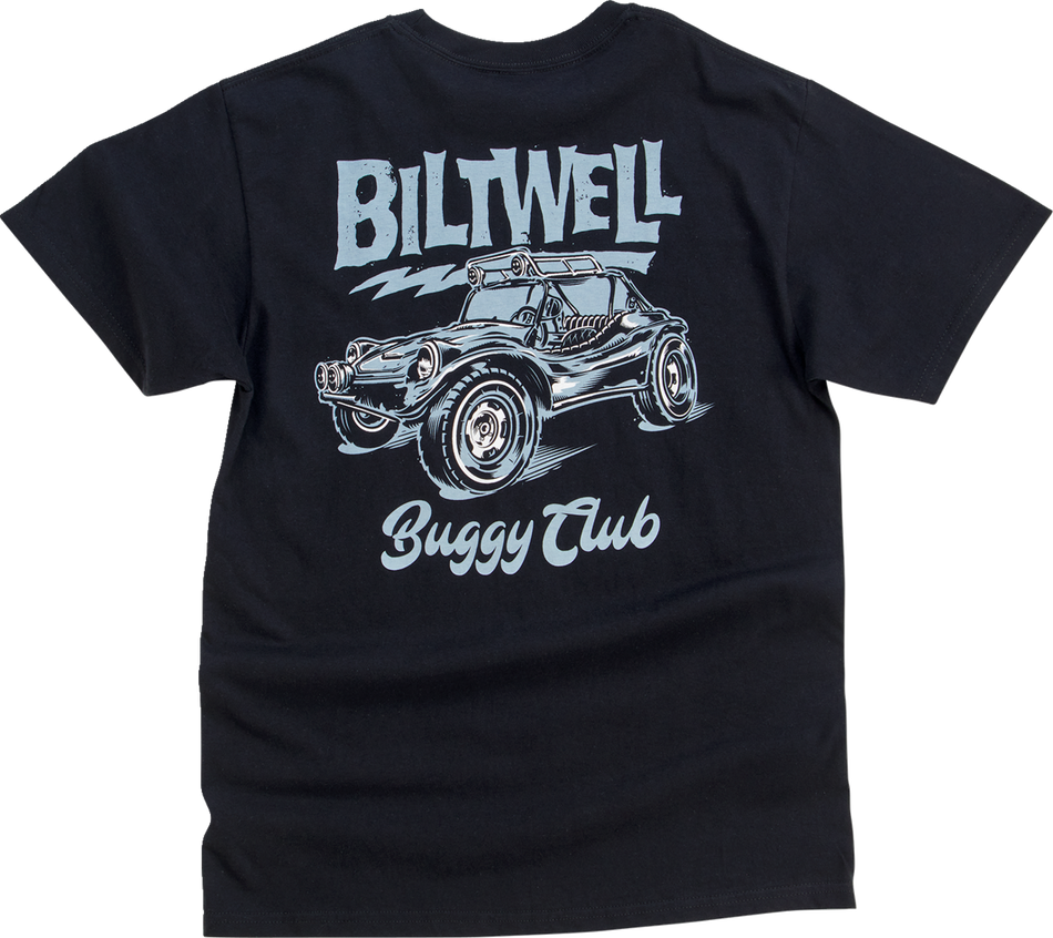 BILTWELL Buggy T-Shirt - Black - 2XL 8101-071-006