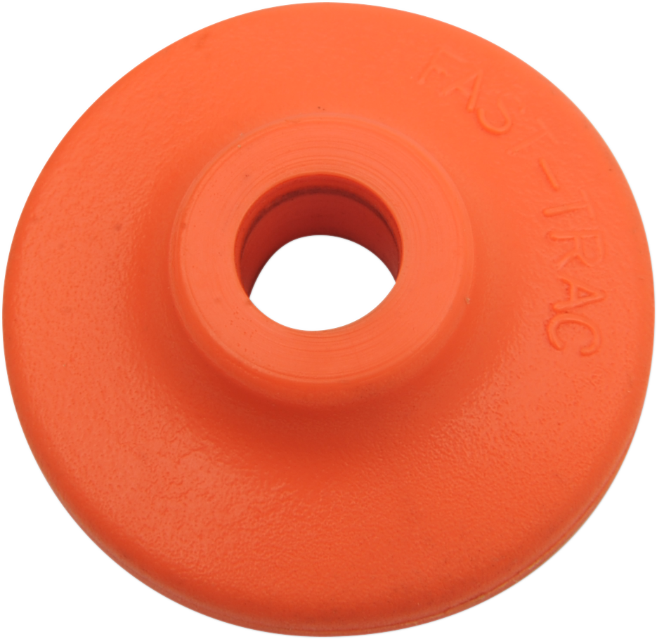 FAST-TRAC Extra Large Backer Plates - Orange - Round - 24 Pack 603RO-24
