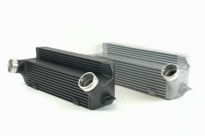 CSF 04-13 BMW 335i/xi (E90/E91/E92/E93) High Performance Stepped Core Bar/Plate Intercooler - Black 8127B