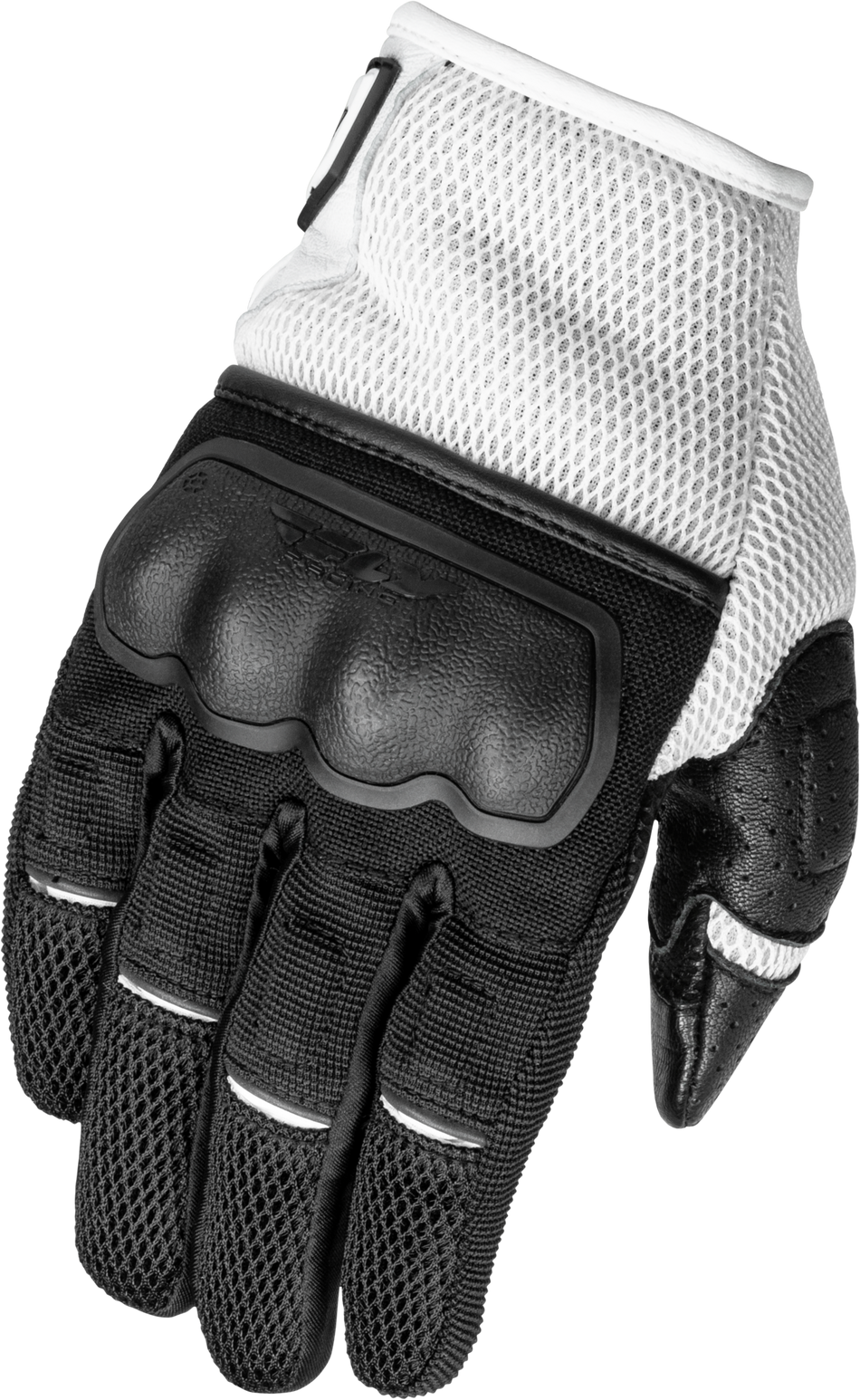 FLY RACING Women's Coolpro Force Gloves Black/White Lg 476-6301L
