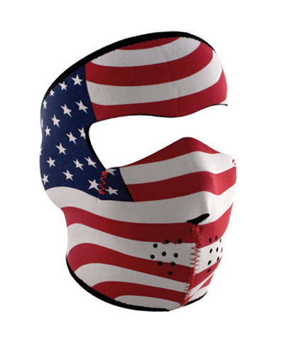 Balboa Neoprene Face Mask, Usa Flag, Stars & Stripes 830375