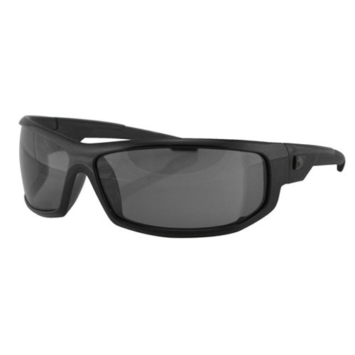 Balboa Axl Sunglasses, Blk Frame, Anti-Fog Smoked Lens 830657