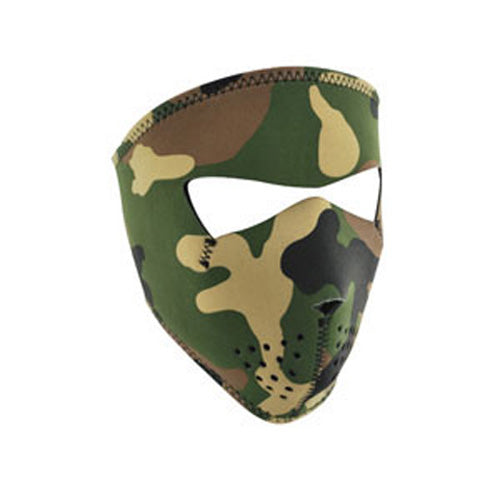 Balboa Full Mask, Neoprene, Small, Woodland Camo 830822