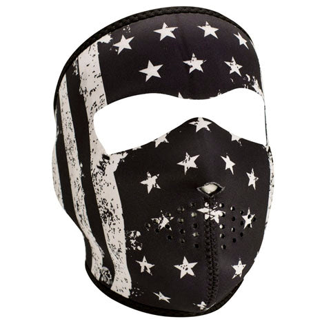Balboa Full Mask, Neoprene, Black/White Vintage Flag 831001