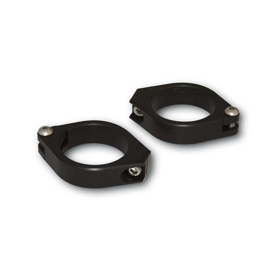 HIGHSIDER Cnc Fork Clamps 38-41mm Pair Black 207-404