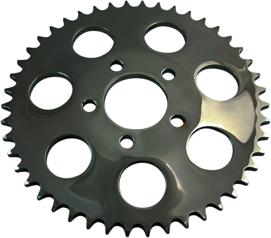 DRAG SPECIALTIES Rear Sprocket - Gloss Black - Dished - 51 Tooth 16426EB