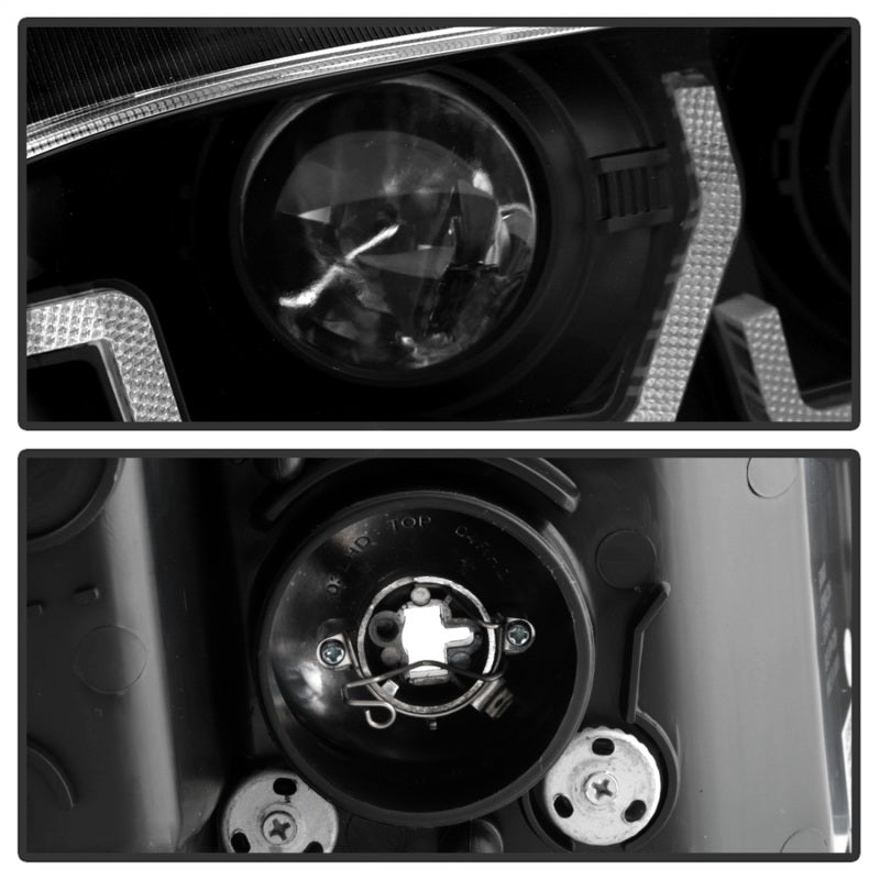 Spyder Honda Civic 16- 2DR/4DR/Hatchback Projector Headlights - Black PRO-YD-HC16SI-SEQGR-BK 5087867