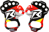 RISK RACING Palm Protectors - Red - Large 00111R