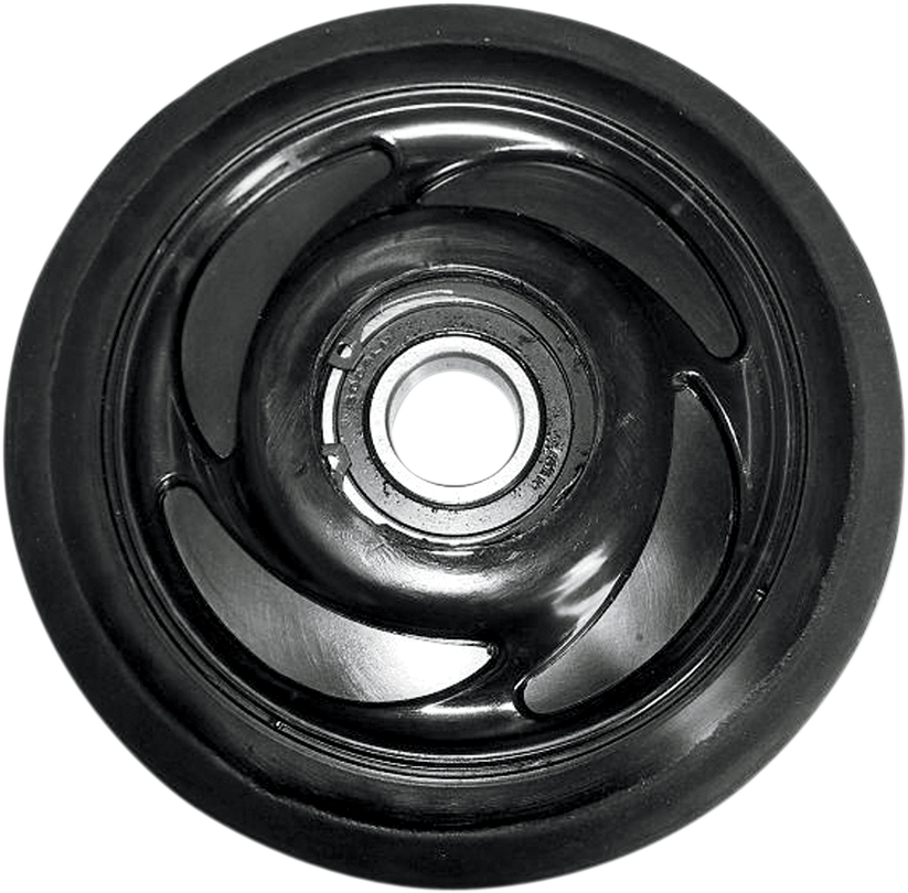 Parts Unlimited Idler Wheel With Bearing 6004-2rs - Black - Group 16 - 5.62" Od X 20 Mm Id R5620g-2 001a