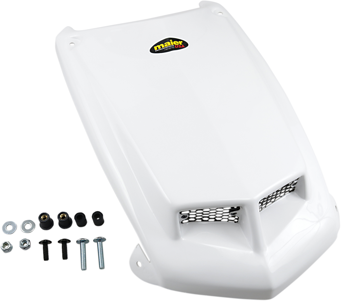 MAIER ATV Hood Cover - TRX450R - White 509751 – Bill's Exhausts LLC