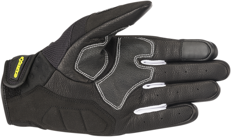 ALPINESTARS Crossland Gloves - Black/Fluo Yellow - Large 3566518-155-L