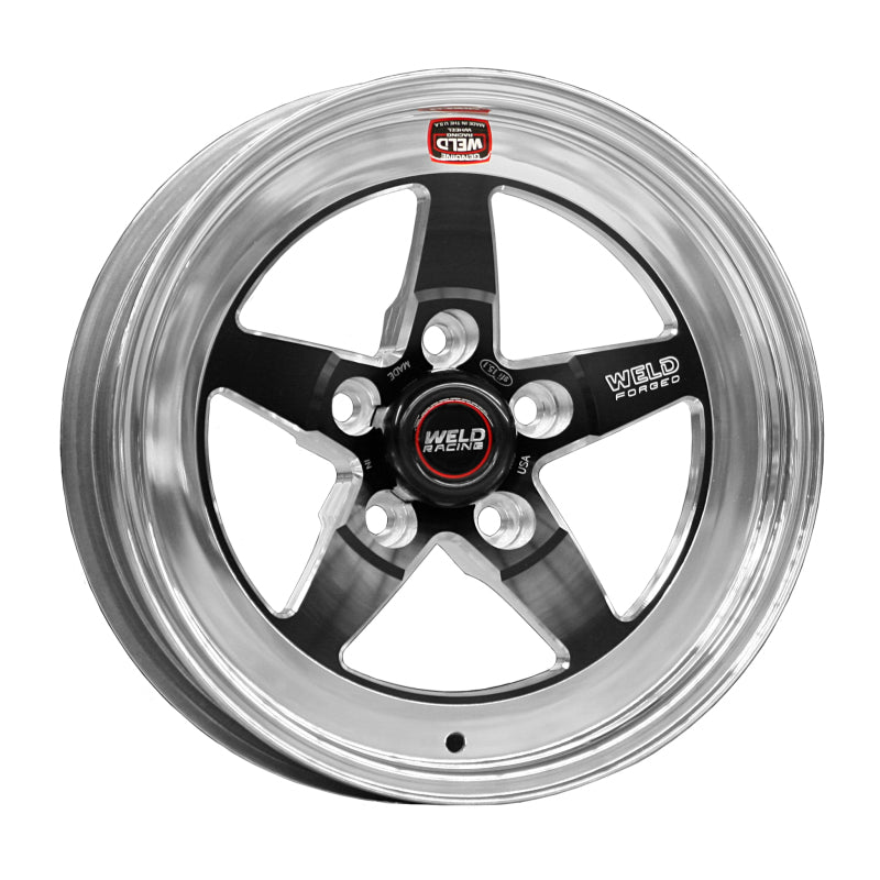 Weld S71 15x10 / 5x4.5 BP / 7.5in. BS Black Wheel (Medium Pad) - Non-Beadlock 71MB-510A75A