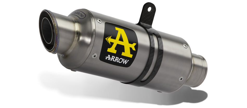 Arrow Bmw S1000rr '19 Gp2 Dark Nichrom Homol. Exhaust With Welded Link Pipe For Original Or Arrow Collectors  71554gpi